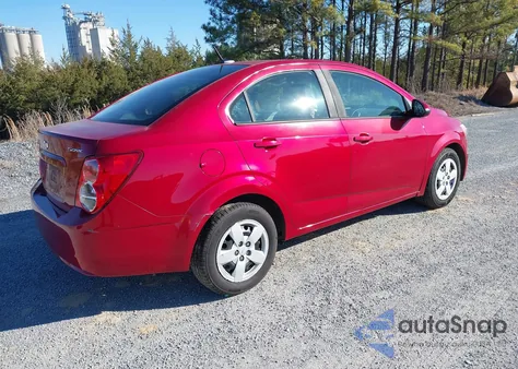 2014 Chevrolet Sonic Ls Auto from USA, damaged, VIN 1G1JA5SH9E4196062